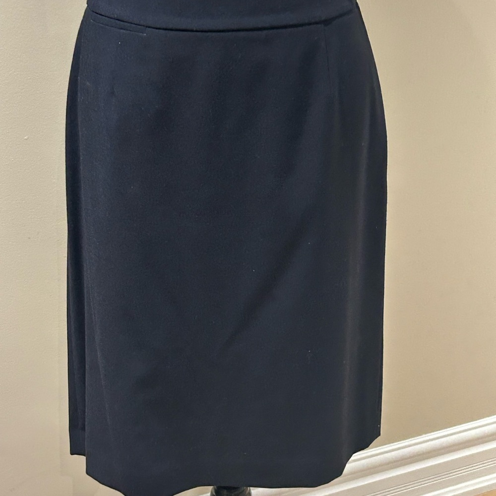 Calvin Klein Classic soft black Pencil Skirt
